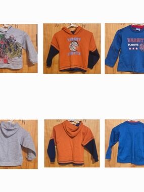 BUNDLE BOYS FASHION HOODIE 6Y